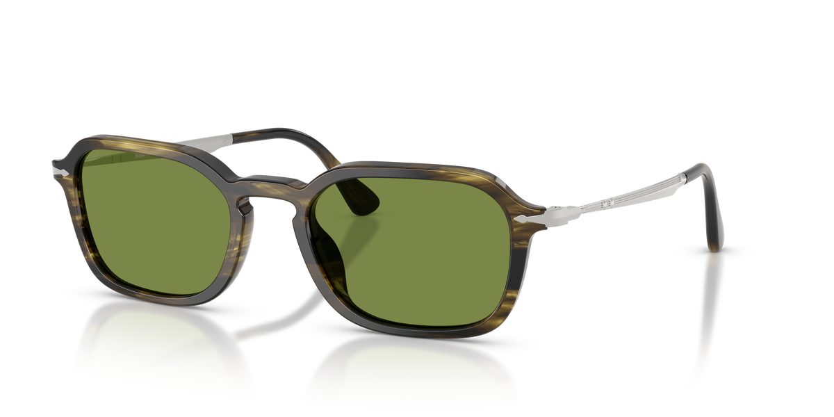 Persol | 3381 Striped black & olive green