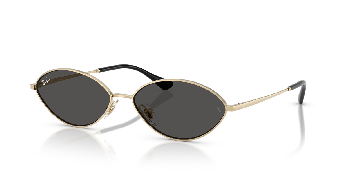 Ray-Ban Kai Bio-Based | 3757 Oro pallido/Grigio scuro
