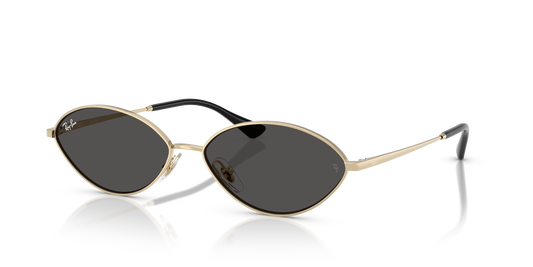 Ray-Ban Kai Bio-Based | 3757 Oro pallido/Grigio scuro