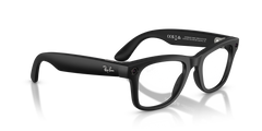 Ray-Ban Meta Wayfarer (Gen2) | 4012 Nero opaco/Trasparente