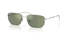 Ray-Ban | 3768 Argento/Grigio verde specchiato