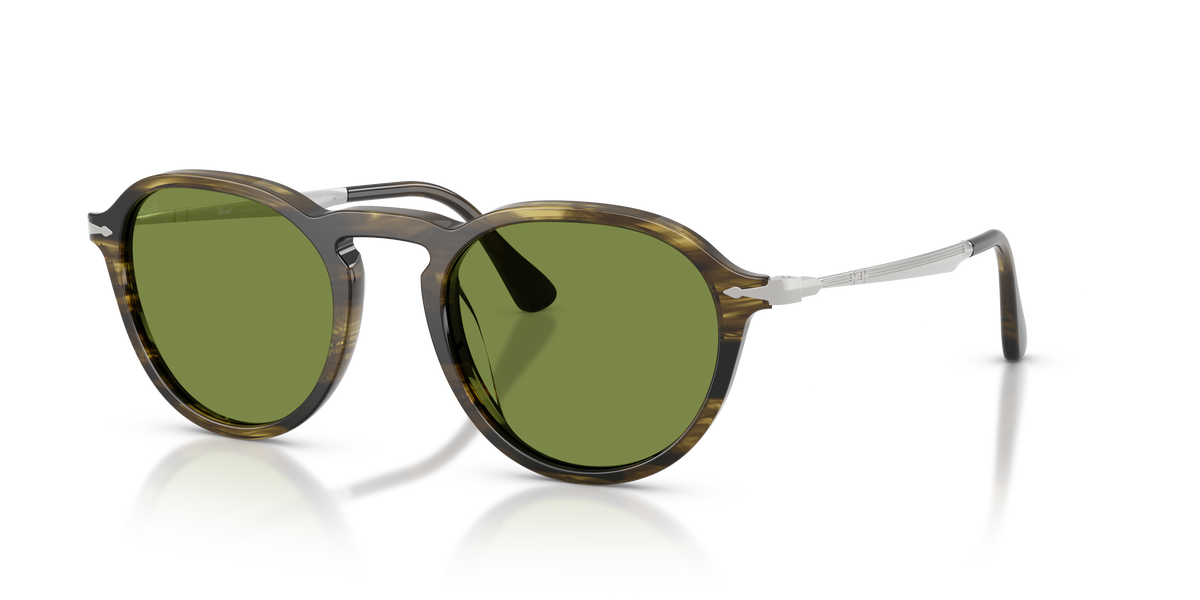 Persol | 3383 Striped black & olive green