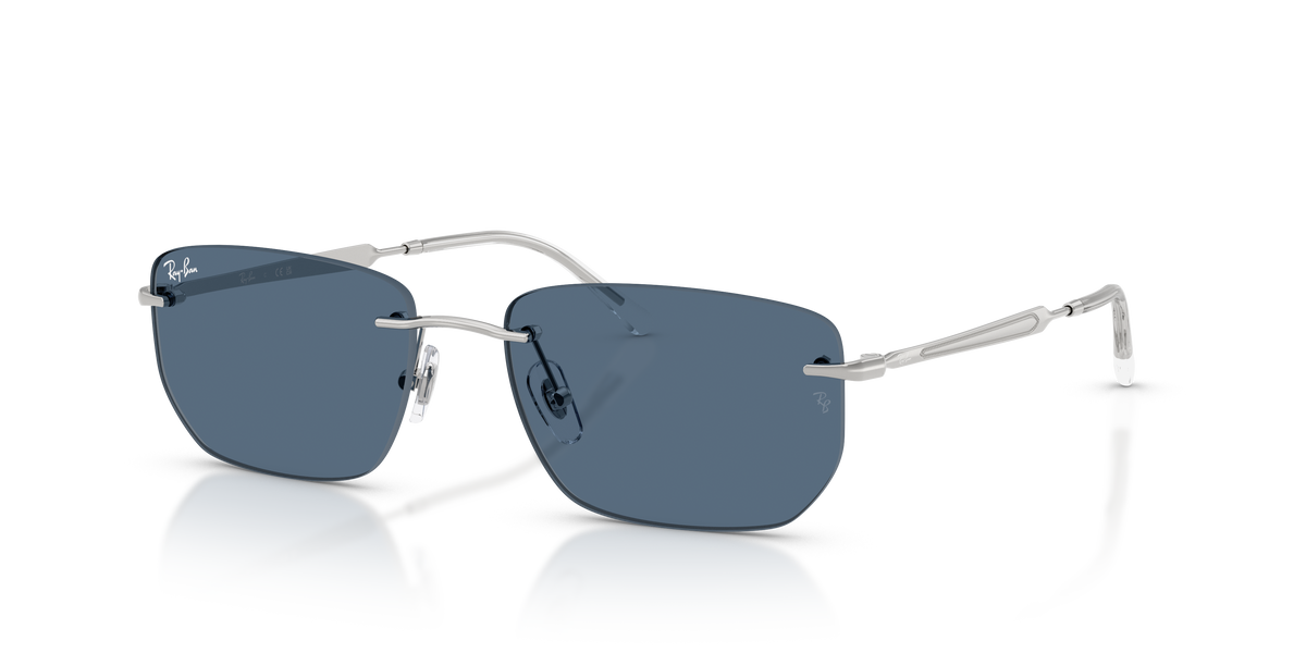 Ray-Ban | 3768 Argento/Blu scuro