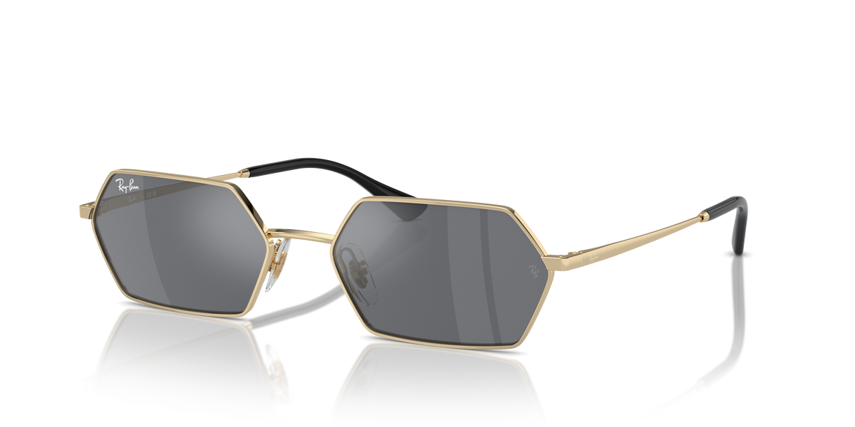 Ray-Ban Yevi Bio-Based | 3728 Oro Chiaro/Grigio scuro