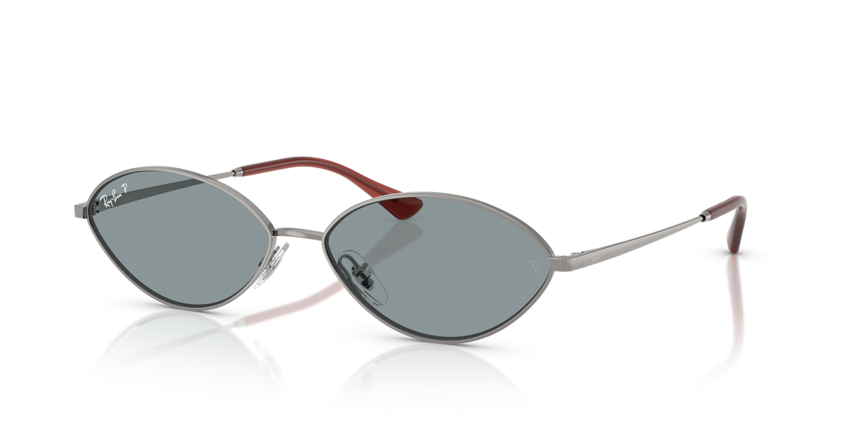 Ray-Ban Kai Bio-Based | 3757 Gunmetal/Azzurro Polarizzato
