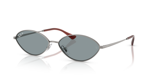 Ray-Ban Kai Bio-Based | 3757 Gunmetal/Azzurro Polarizzato