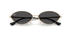 Ray-Ban Kai Bio-Based | 3757 Oro pallido/Grigio scuro