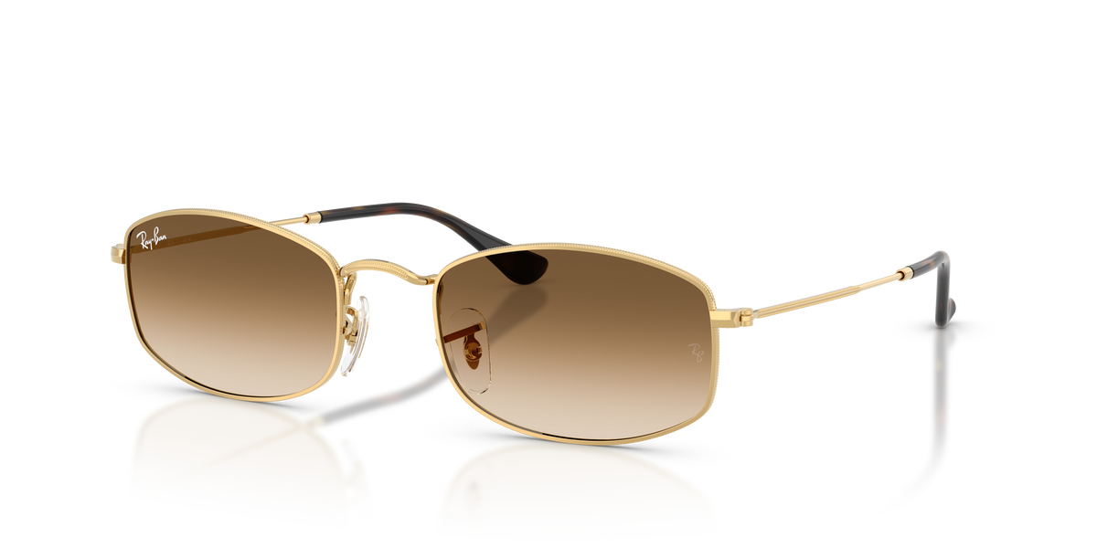 Ray-Ban | 3832 Oro arista/Trasparente sfumato marrone