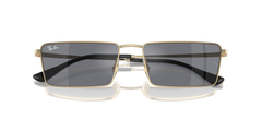 Ray-Ban Emy Bio-Based | 3741 Oro/Grigio scuro/flash argento
