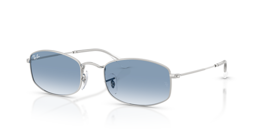 Ray-Ban | 3832 Argento/Trasparente sfumato blu