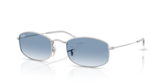 Ray-Ban | 3832 Argento/Trasparente sfumato blu